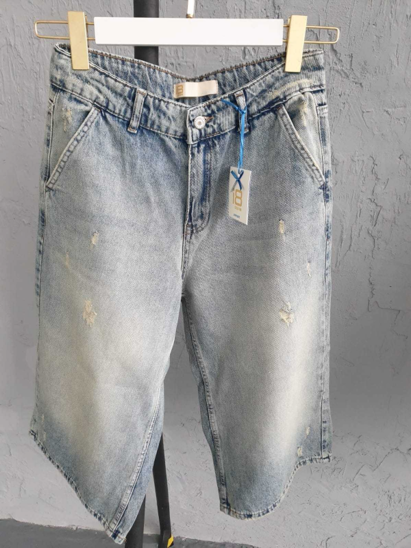 Rybaczki damskie jeans Roz XS-XL, 1 Kolor Paczka 10 szt
